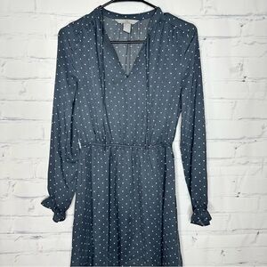H&M gray polka dot size 4 dress